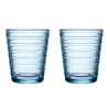 Iittala Aino Aalto Vannglass 2-Pack 22 Cl Aqua Best