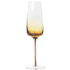 Broste Copenhagen Amber Champagneglass Sale