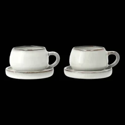 Lene Bjerre Amera Espressokopp Med Fat White Sands Sale