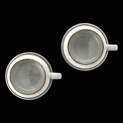 Lene Bjerre Amera Kopp Og Asjett White Sands Discount