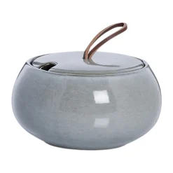Lene Bjerre Amera Sukkerskal Med Lokk O 13 Cm Grey Fashion