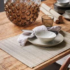 House Doctor Bamb Spisebrikke 33X45 Cm 4-Stk. Natur Hot