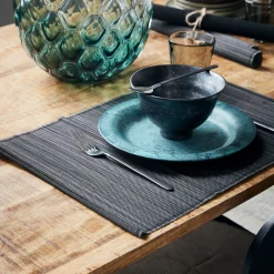 House Doctor Bamb Spisebrikke 33X45 Cm 4-Stk. Svart New