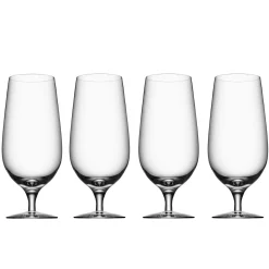 Orrefors Beer Lager Ølglass 4-Pakn. Hot