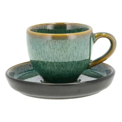 Bitz Espressokopp Med Fat 7 Cl Gronn-Sort Fashion