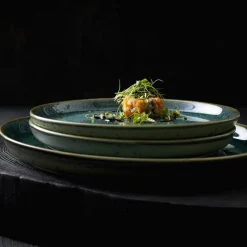 Bitz Tallerken Gastro O 27 Cm Svart-Gronn Sale