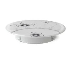 Royal Copenhagen Black Fluted Mega Kakefat New