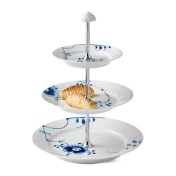 Royal Copenhagen Blue Fluted Mega Etasjefat New