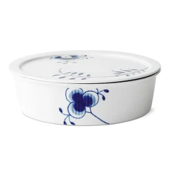 Royal Copenhagen Blue Fluted Mega Skal Med Lock 145 Cl Sale