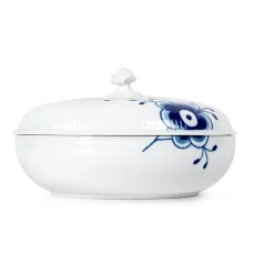 Royal Copenhagen Blue Fluted Mega Skal Med Lock 130 Cl Sale