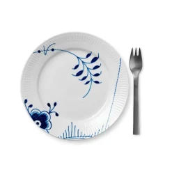 Royal Copenhagen Blue Fluted Mega Tallerken 2 Diameter 19 Cm Best