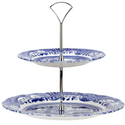 Spode Blue Italian Kakefat Fashion