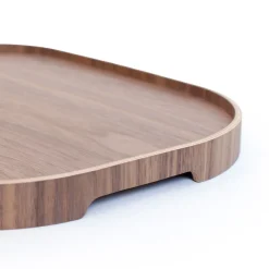 Bosign Serveringsbrett Curvline Large 34 X 47 Cm Valnott Outlet