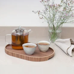 Bosign Serveringsbrett Curveline Medium 26 X 39 Cm Valnott New