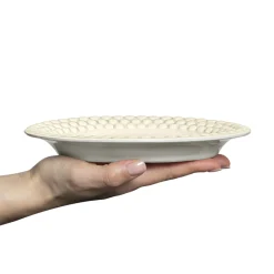 Mateus Bubbles Oval Tallerken 20 Cm Sand Fashion