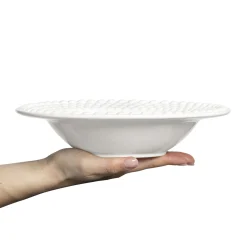 Mateus Bubbles Suppetallerken 25 Cm Hvit Outlet