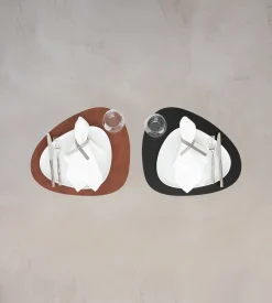 Lind DNA Bull Spisebrikke Vendbar Curve L 1 Stk. Cognac-Black Online