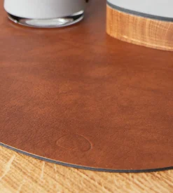 Lind DNA Bull Spisebrikke Vendbar Curve L 1 Stk. Cognac-Black Online