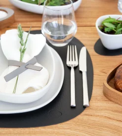 Lind DNA Bull Spisebrikke Vendbar Curve L 1 Stk. Cognac-Black Online