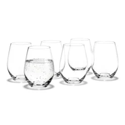 Holmegaard Cabernet Vannglass Klar 6-Pakning Outlet