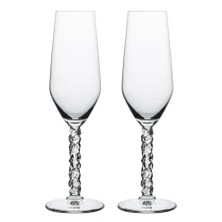 Orrefors Carat Champagneglass 24 Cl 2-Pakning Clearance