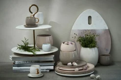 Lene Bjerre Clara Espressokopp Med Fat 15 Cl Driftwood Sale