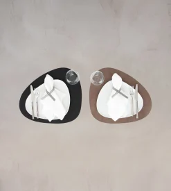 Lind DNA Cloud Spisebrikke Vendbar Curve L 1 Stk. Black-Brown Sale