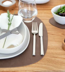 Lind DNA Cloud-Nupo Spisebrikke Vendbar Curve L 1 Stk. Brown-Sand Fashion