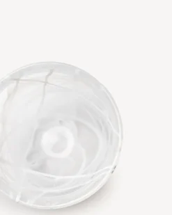 Kosta Boda Contrast Skal 160 Mm Hvit-Hvit Outlet