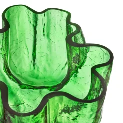 Kosta Boda Crackle Skal 105 Mm Gronn Best