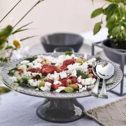 PotteryJo Daisy Kakefat O 35 Cm Soft Grey Outlet