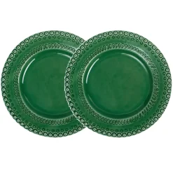 PotteryJo Daisy Middagstallerken O 29 Cm 2-Stk. Forest (Morkgronn) Discount