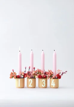 Design Letters Espressokopp 4-Pakn. Beige Clearance