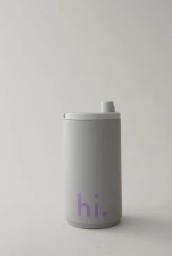 Design Letters Reisekopp 35 Cl Hi-Cool Gray Fashion