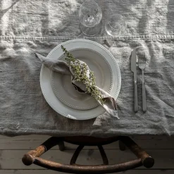 Scandi Living Dots Tallerken 28 Cm 4 Stk. Kremhvit Clearance