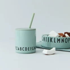 Design Letters Eat & Learn Barnekopp Gronn Online