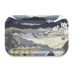 Arvidssons Textil Fjallvandring Brett 21 X 33 Cm Bla Hot