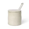 Ferm LIVING Flow Syltetoykrukke Med Skje Off-White Speckle Fashion