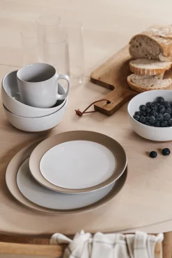 Scandi Living Fossil Tallerken O 26 Cm Hvit Clearance