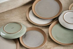 Scandi Living Fossil Tallerken O 26 Cm Hvit Clearance