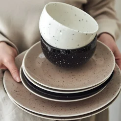 Scandi Living Freckle Asjett O20 Cm Svart Hot