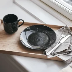 Scandi Living Freckle Asjett O20 Cm Svart Hot