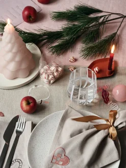 Broste Copenhagen Fryd Toyserviett 45 X 45 Cm 4 Deler Light Warm Grey-Beige Best