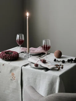 Broste Copenhagen Fryd Toyserviett 45 X 45 Cm 4 Deler Light Warm Grey-Beige Best