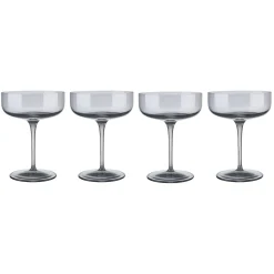 Blomus Fuum Champagneglass Coupe 30 Cl 4-Pakning Smoke Fashion