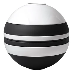 Villeroy & Boch Iconic La Boule Servise 7 Deler Svart-Hvit Outlet