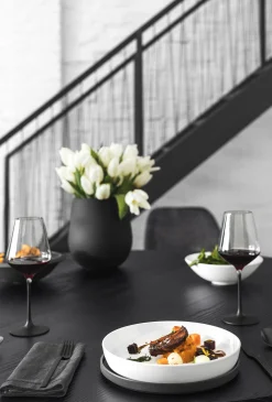 Villeroy & Boch Iconic La Boule Servise 7 Deler Svart-Hvit Outlet