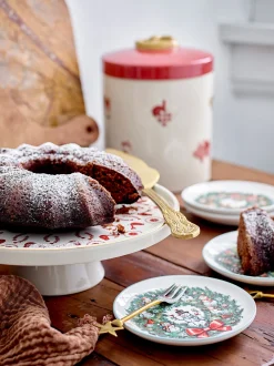 Bloomingville Jolly Kakefat Stengods O 26 Cm Fashion