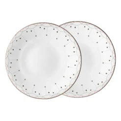 Wik & Walsøe Julemorgen Girlander Tallerken 2-Pakning O 28 Cm Fashion