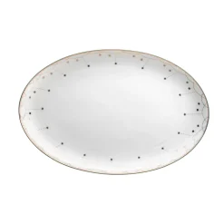 Wik & Walsøe Julemorgen Serveringsfat Ovalt 45 Cm Clearance